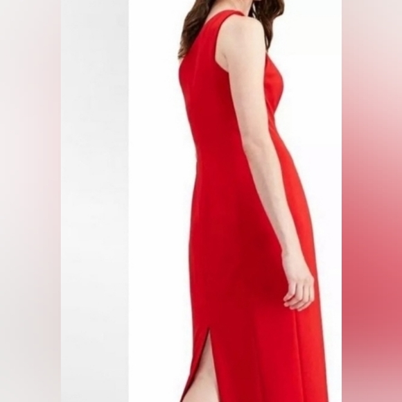 Calvin Klein One Shoulder Gown Size 8 - Picture 4 of 4